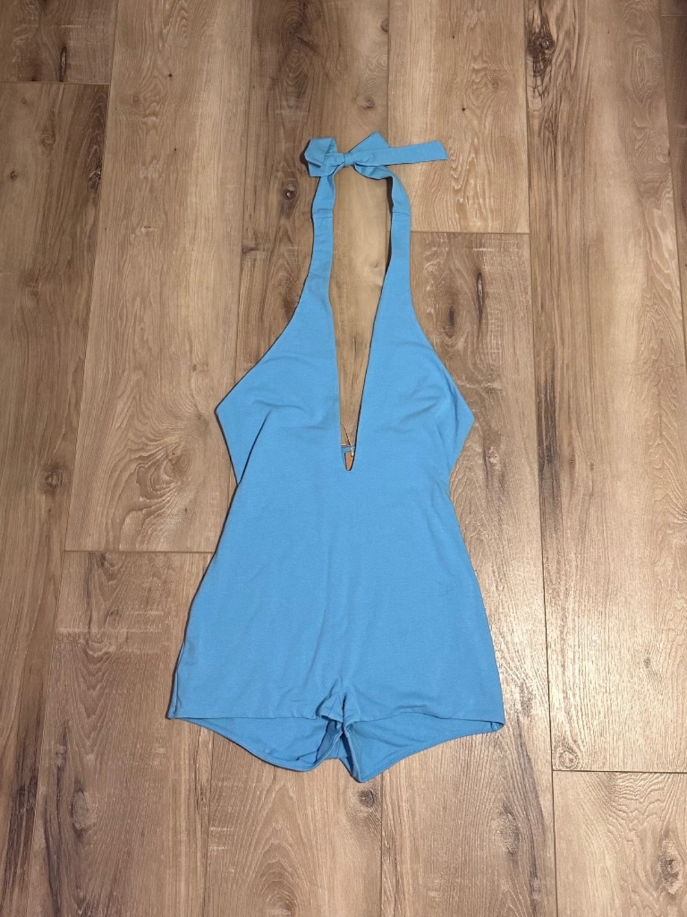 SKIMS Cotton Jersey Plunge Onesie - NWT